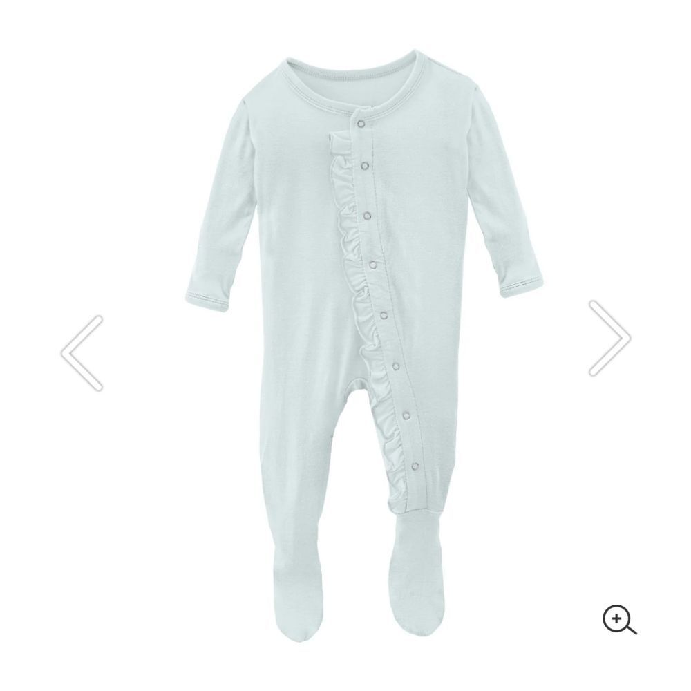 🔥clearance🔥 Classic Ruffle Footie with Snaps